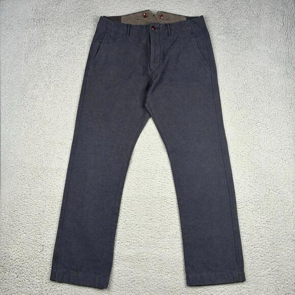 Wallace & Barnes Other - Wallace & Barnes Military Officer Utility Pants Men’s 30x27 Gray Button Fly